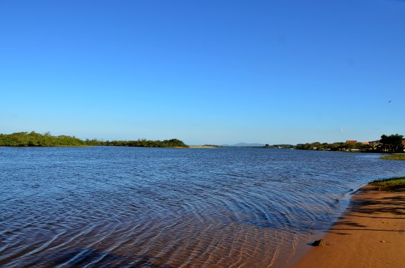 Lagoa da Cruz, na Barra do Itapocu